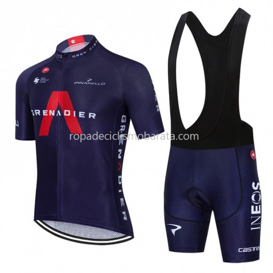Maillot y Culotte con Tirantes 2021 Ineos Grenadiers M003