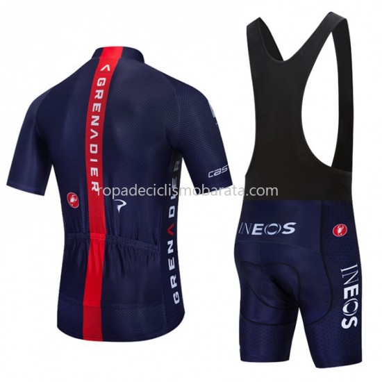 Maillot y Culotte con Tirantes 2021 Ineos Grenadiers M003