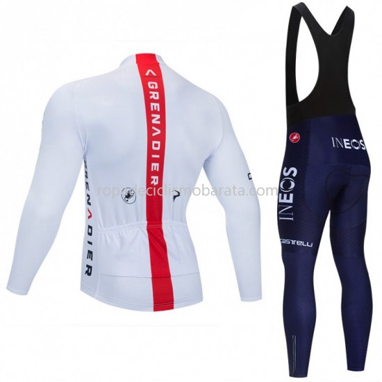 Maillot y Culotte Largos con Tirantes 2021 Ineos Grenadiers M004