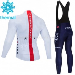 Invierno Maillot y Culotte Largos con Tirantes 2021 Ineos Grenadiers M004