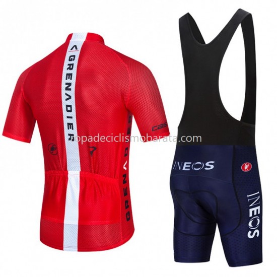 Maillot y Culotte con Tirantes 2021 Ineos Grenadiers M005