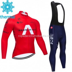 Invierno Maillot y Culotte Largos con Tirantes 2021 Ineos Grenadiers M005