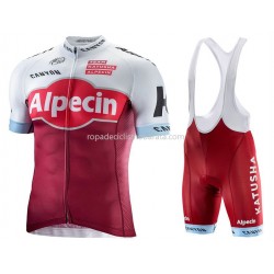Maillot y Culotte con Tirantes 2017 Team Katusha Alpecin M001