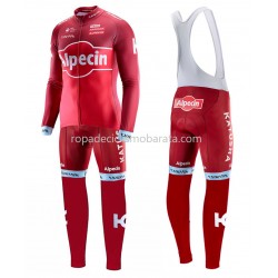 Maillot y Culotte Largos con Tirantes 2017 Team Katusha-Alpecin M001