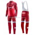 Maillot y Culotte Largos con Tirantes 2017 Team Katusha-Alpecin M001