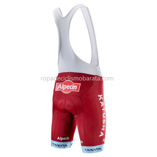 Culotte con Tirantes 2017 Team Katusha-Alpecin M001
