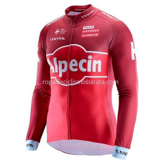 Maillot Manga Larga 2017 Team Katusha-Alpecin M001
