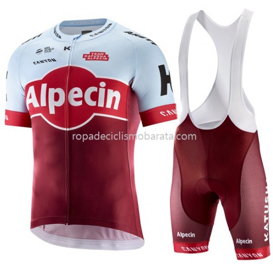 Maillot y Culotte con Tirantes 2018 Team Katusha Alpecin M001