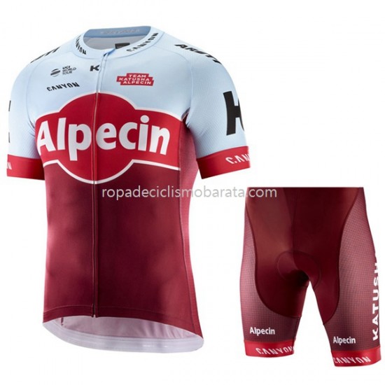 Maillot y Culotte Corto 2018 Team Katusha Alpecin M001