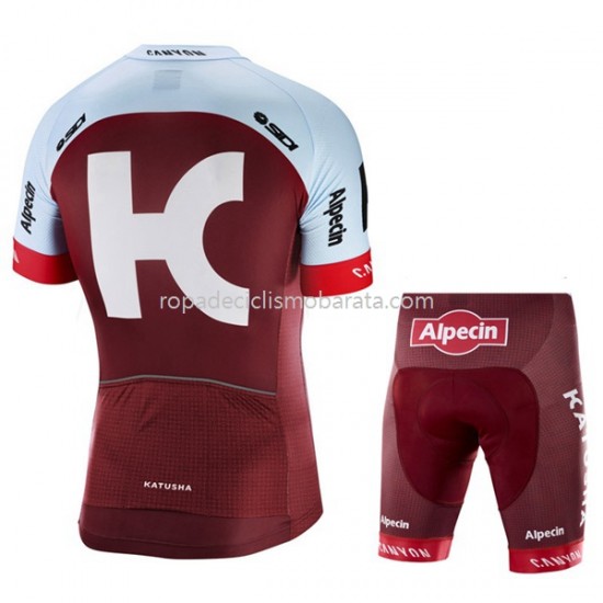 Maillot y Culotte Corto 2018 Team Katusha Alpecin M001