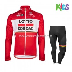 Maillot y Culotte Largos 2017 Lotto Soudal Niños M001