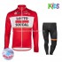 Invierno Maillot y Culotte Largos 2017 Lotto Soudal Niños M001