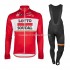 Maillot y Culotte Largos con Tirantes 2017 Lotto Soudal M001