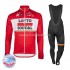 Invierno Maillot y Culotte Largos con Tirantes 2017 Lotto Soudal M001