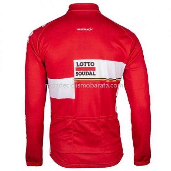 Maillot Manga Larga 2017 Lotto Soudal M001