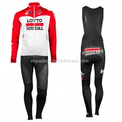 Maillot y Culotte Largos con Tirantes 2018 Lotto Soudal M001