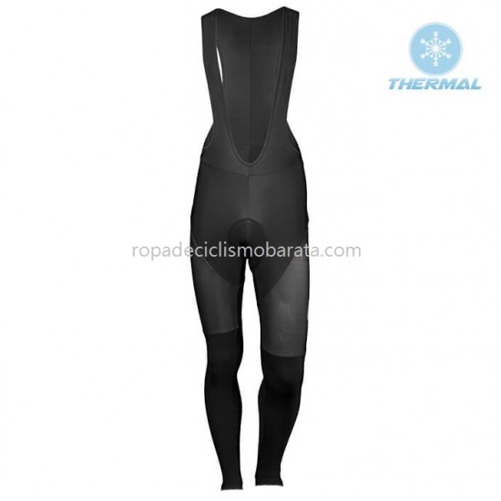 Invierno Maillot y Culotte Largos con Tirantes 2018 Lotto Soudal M001