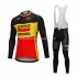 Maillot y Culotte Largos con Tirantes 2018 Lotto Soudal M002
