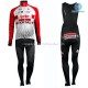 Invierno Maillot y Culotte Largos con Tirantes 2019 Lotto Soudal M001