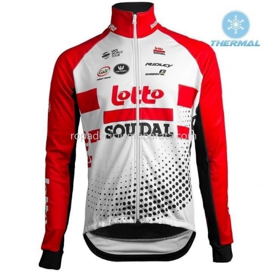 Invierno Maillot y Culotte Largos con Tirantes 2019 Lotto Soudal M001