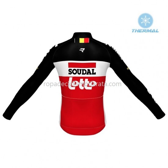Invierno Maillot y Culotte Largos con Tirantes 2020 Lotto Soudal M001