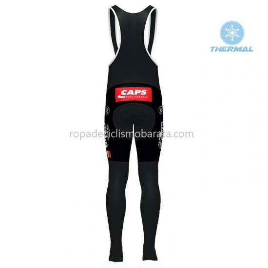 Invierno Maillot y Culotte Largos con Tirantes 2020 Lotto Soudal M001