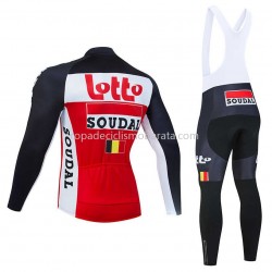 Invierno Maillot y Culotte Largos con Tirantes 2020 Lotto Soudal M002