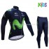 Maillot y Culotte Largos 2017 Movistar Team Niños M001