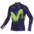 Maillot Manga Larga 2017 Movistar Team M001