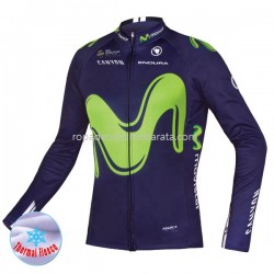 Invierno Maillot 2017 Movistar Team M001