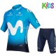 Maillot y Culotte Corto 2018 Movistar Team Niños M001