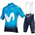 Maillot y Culotte con Tirantes 2018 Movistar Team M001
