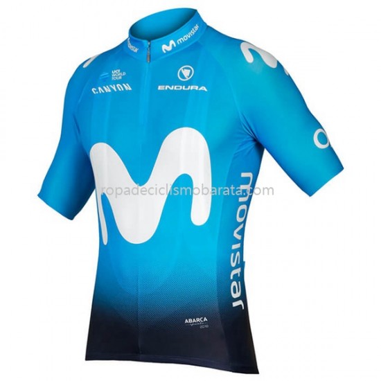 Maillot Manga Corta 2018 Movistar Team M001