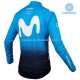 Invierno Maillot y Culotte Largos con Tirantes 2019 Movistar Team M001