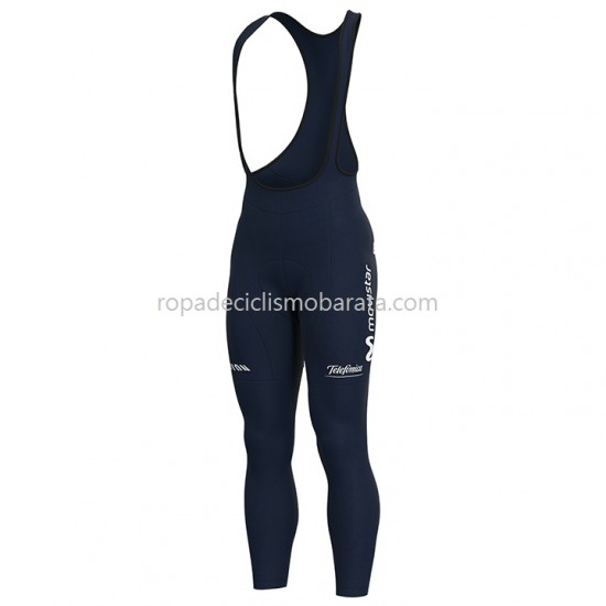 Maillot y Culotte Largos con Tirantes 2020 Movistar Team M001