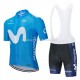 Maillot y Culotte con Tirantes 2020 Movistar Team M001
