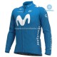 Invierno Maillot y Culotte Largos con Tirantes 2020 Movistar Team M001