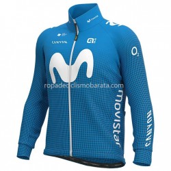 Maillot Manga Larga 2020 Movistar Team M001