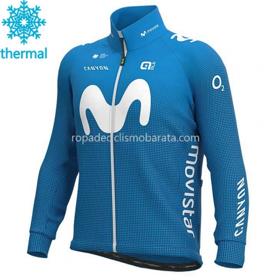 Invierno Maillot 2020 Movistar Team M001