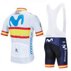 Maillot y Culotte con Tirantes 2020 Movistar Team M002