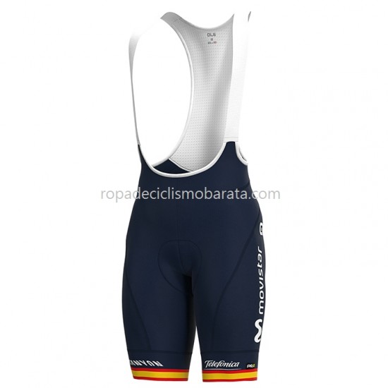 Maillot y Culotte con Tirantes 2020 Movistar Team M004