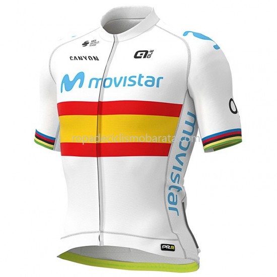 Maillot Manga Corta 2020 Movistar Team M004