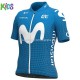 Maillot y Culotte Corto 2021 Movistar Team Niños M001