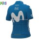 Maillot y Culotte Corto 2021 Movistar Team Niños M001