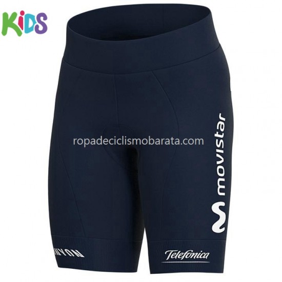 Maillot y Culotte Corto 2021 Movistar Team Niños M001