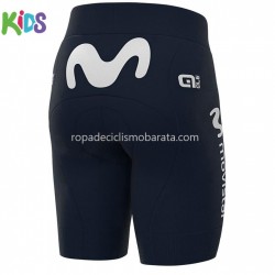 Maillot y Culotte Corto 2021 Movistar Team Niños M001