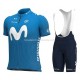 Maillot y Culotte con Tirantes 2021 Movistar Team M001