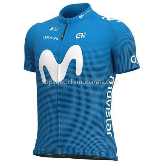 Maillot Manga Corta 2021 Movistar Team M001