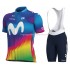 Maillot y Culotte con Tirantes 2021 Movistar Team M004