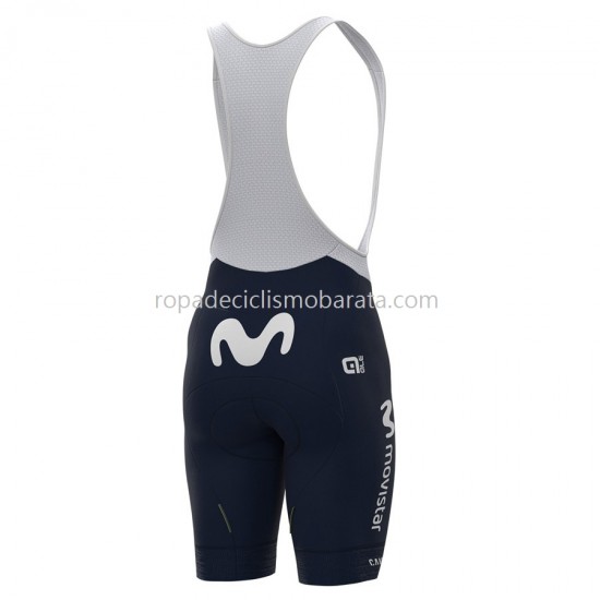 Maillot y Culotte con Tirantes 2021 Movistar Team M004